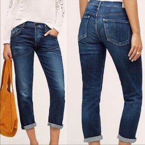 COH Dylan Drop Rise Cropped Jeans size 27